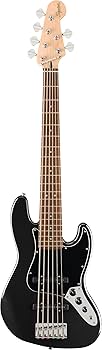 Squire by Fender JAZZベース ブラック Fender Squier by Affinity Series Jazz Bass VI Black Metallic